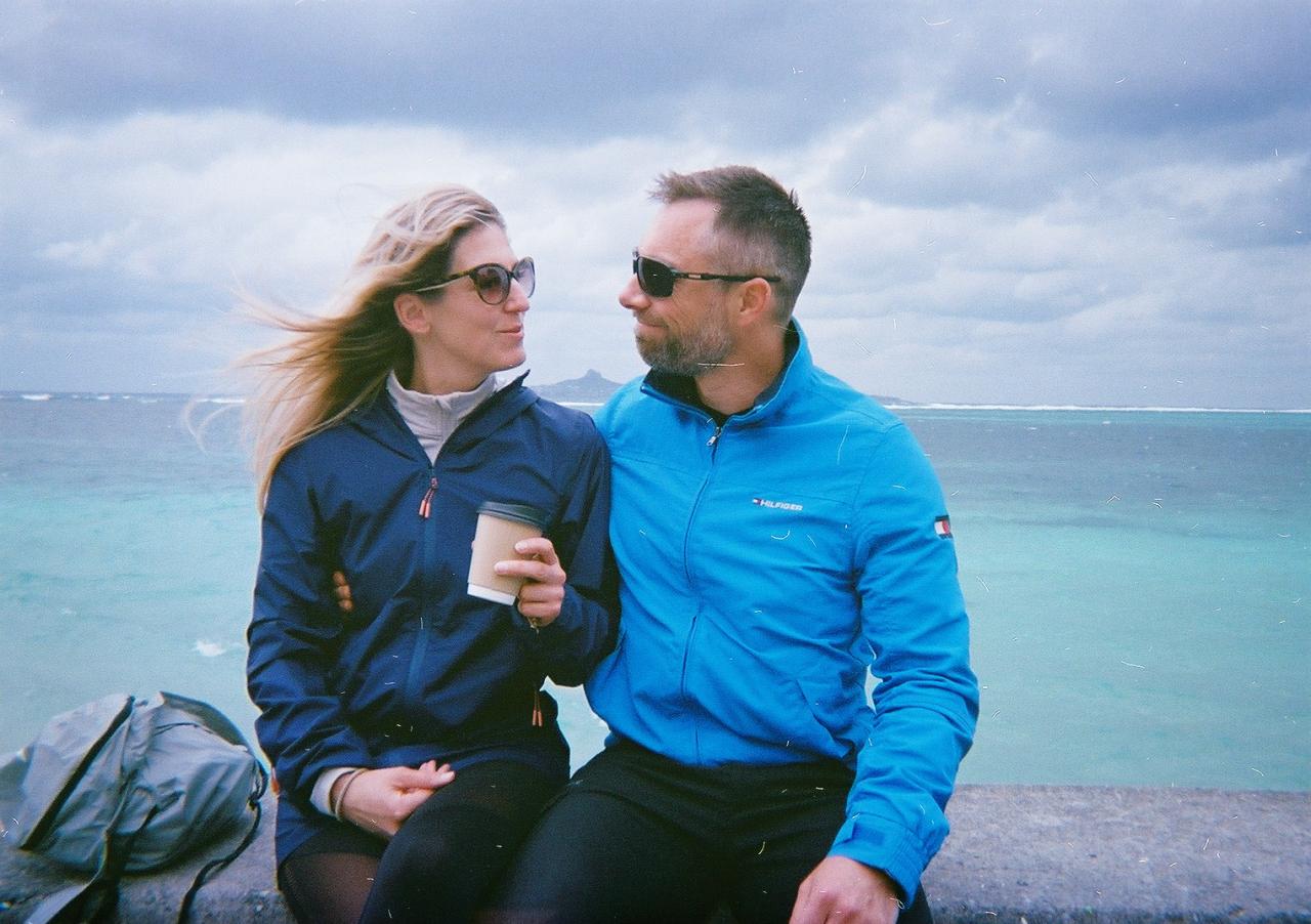 couple on Northern Okinawa 3 day 2 night tour (fc)