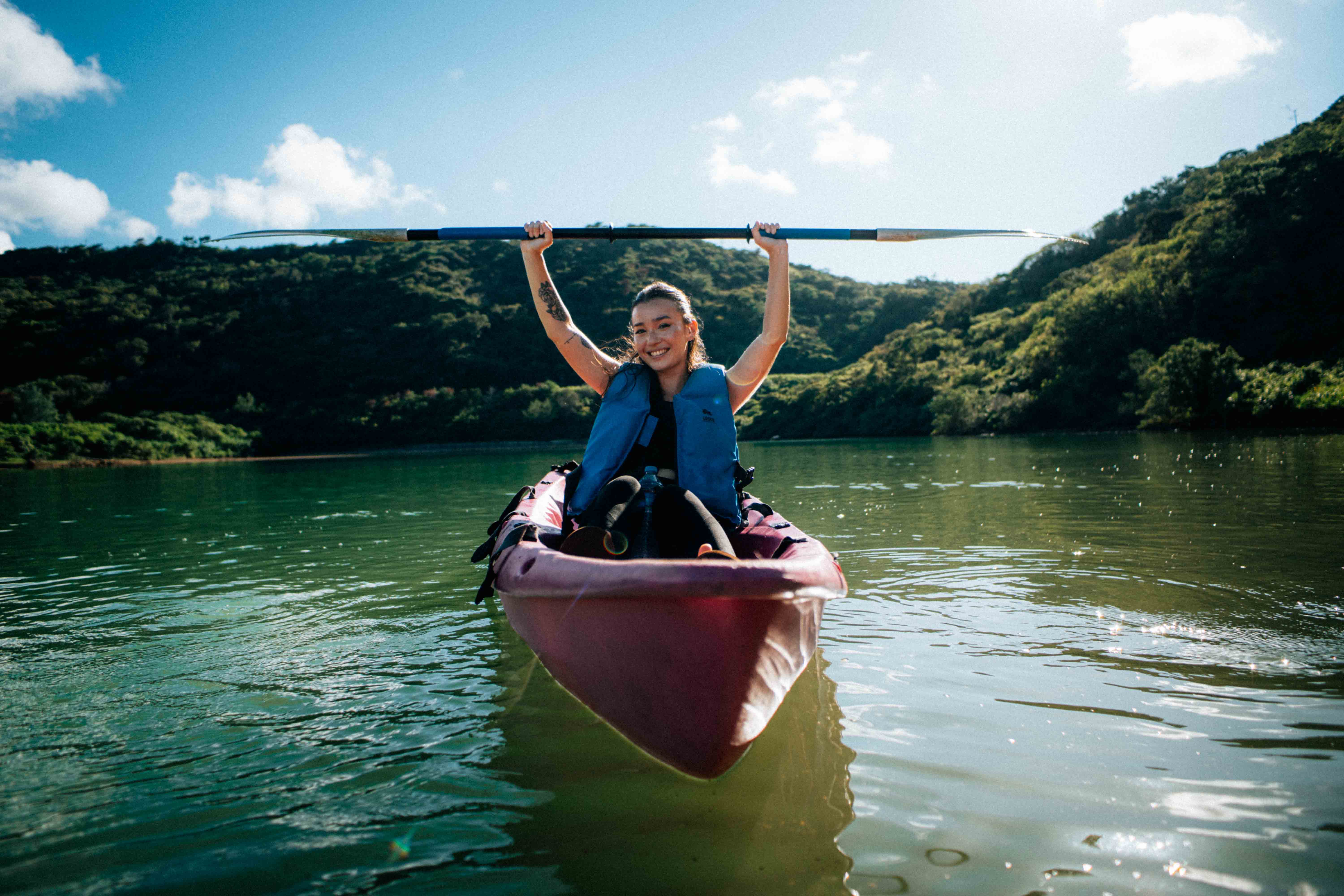 Guide Kayaking tour in Okinawa