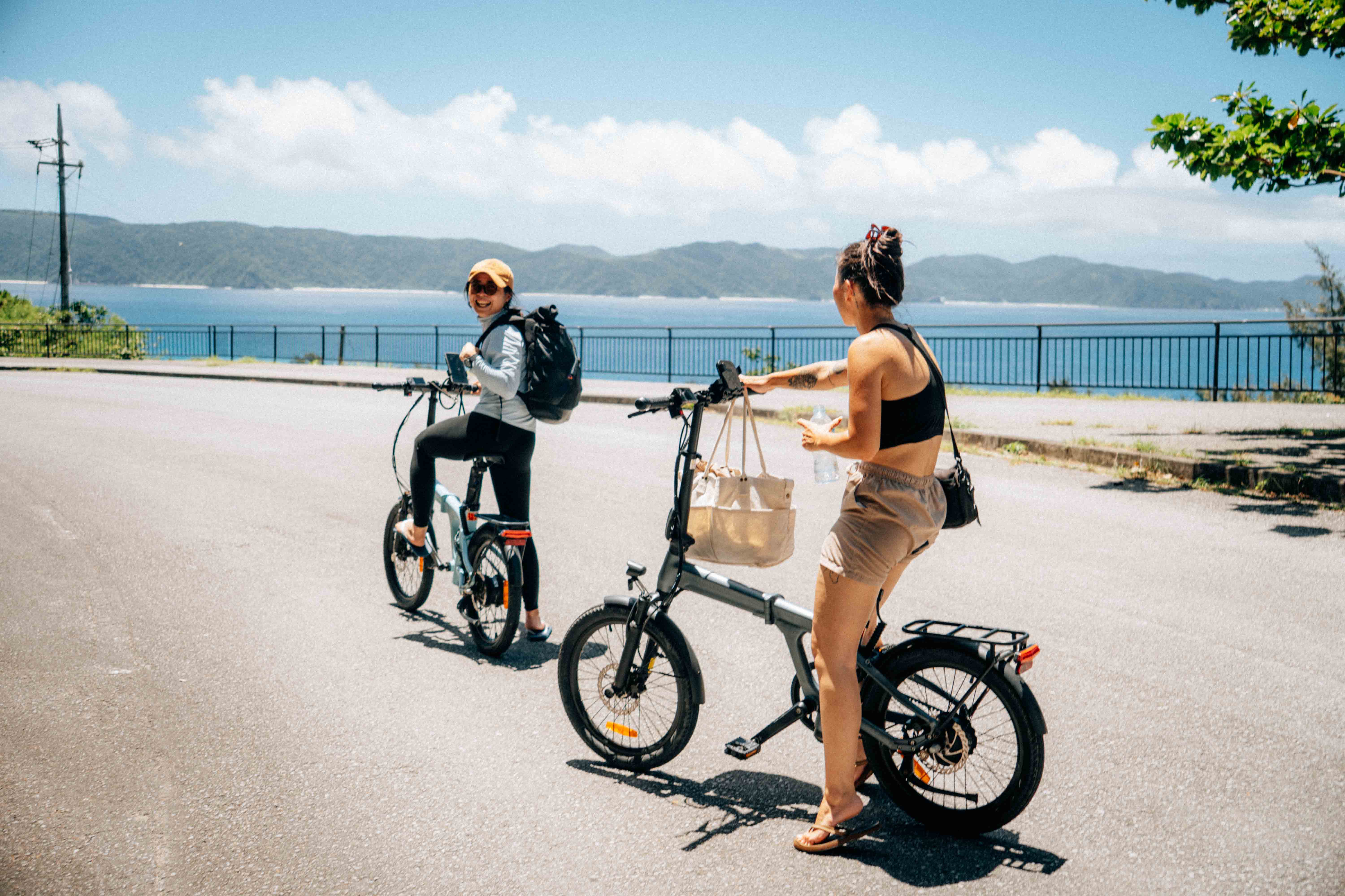 Cycling around Zamami Okinawa tour